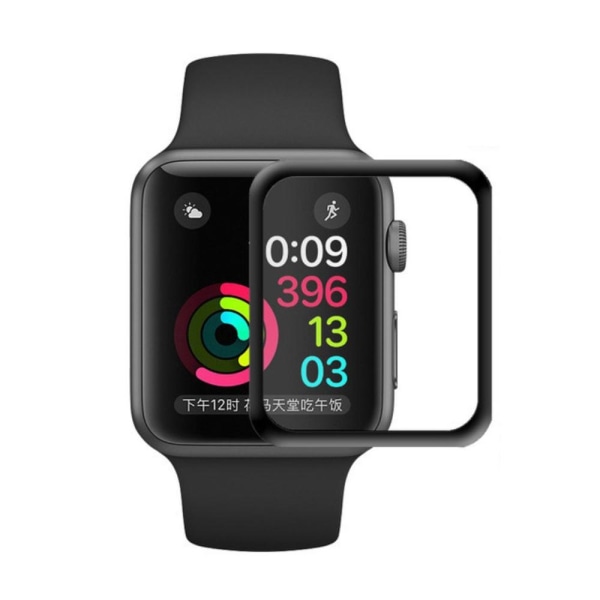 Apple Watch 6 44 mm Heltäckande 3D Härdat Glas Skärmskydd Transparent