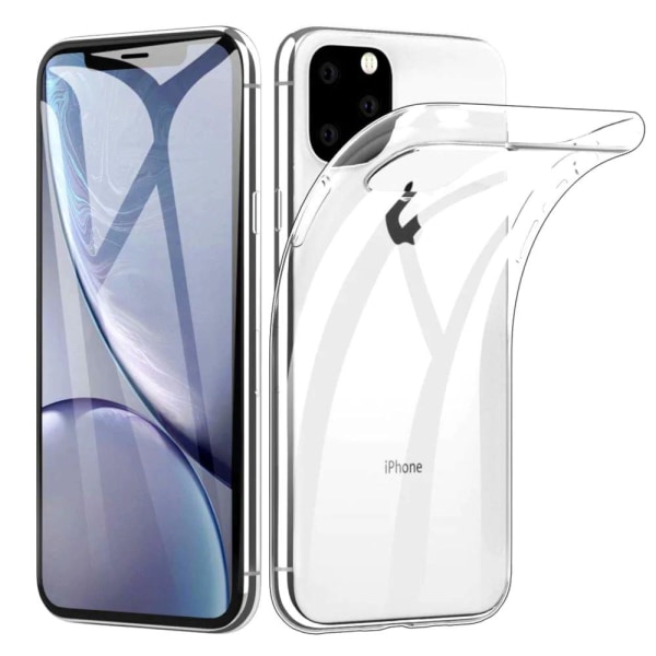 iPhone 12 Pro:n läpinäkyvä pehmeä TPU-suojus Transparent