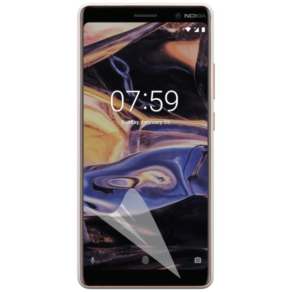 Nokia 7 Plus Skærmbeskytter - Ultra Thin Transparent