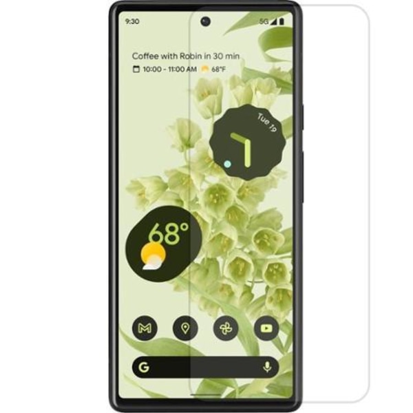 2-pakkaus Google Pixel 6 karkaistu lasinäytönsuoja 0,3 mm Transparent