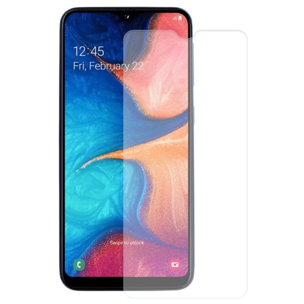 Samsung Galaxy A20e Härdat Glas Skärmskydd 0,3mm Transparent