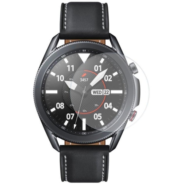 2-Pack Samsung Galaxy Watch 3 45mm Härdat Glas Skärmskydd Transparent