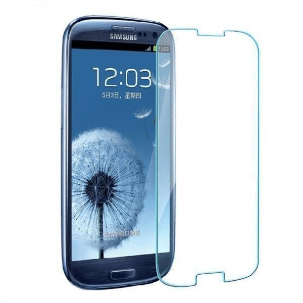 2-Pak Samsung Galaxy S3 Skærmbeskytter i hærdet glas 0,3 mm Transparent