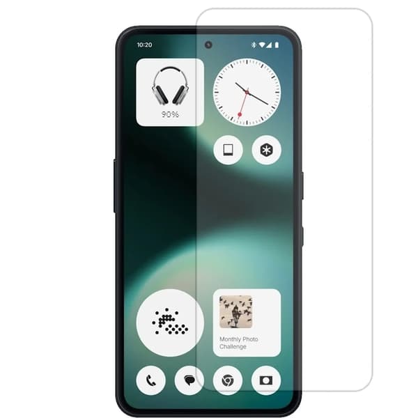 2-Pack Nothing Phone 3a Lite Härdat Glas Skärmskydd 0,3mm Transparent
