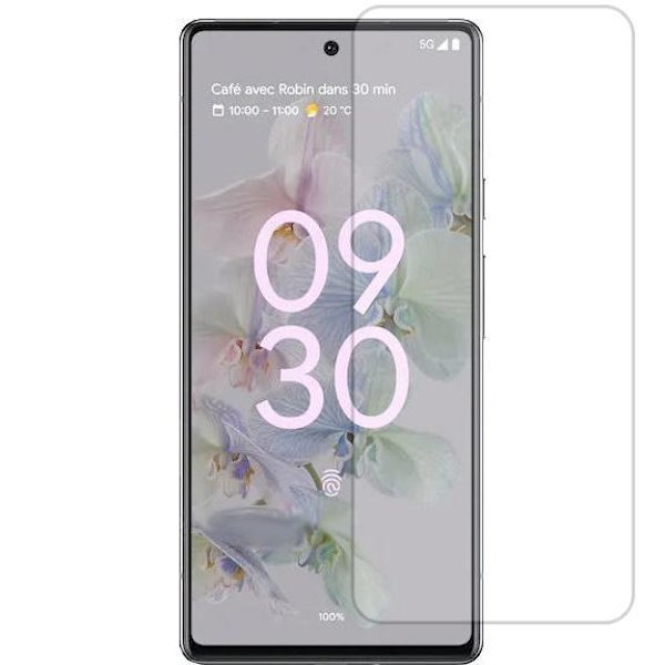 2-Pak Google Pixel 6a Skærmbeskytter i Hærdet Glas 0,3mm Transparent
