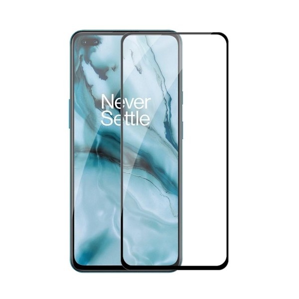 OnePlus Nord Heltäckande 3D Härdat Glas Skärmskydd 0,2mm Transparent