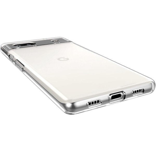 Google Pixel 7a Genomskinligt Mjukt TPU Skal Transparent