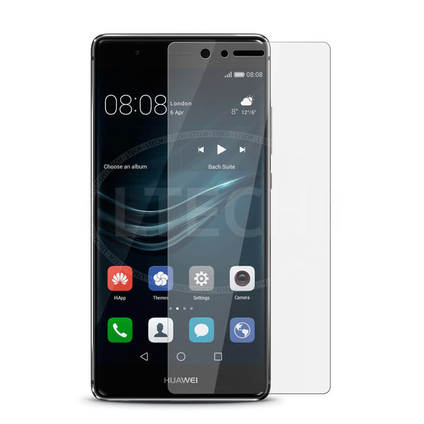 2-Pak Huawei P9 Plus Skærmbeskytter i Hærdet Glas 0,3mm Transparent