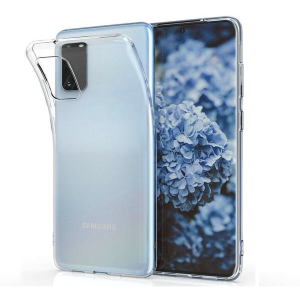 Samsung Galaxy S20 Plus läpinäkyvä pehmeä TPU-suojus Transparent