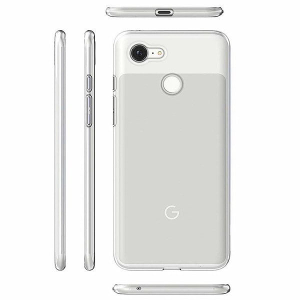 Google Pixel 3 XL Transparent Mjuk TPU Skal Transparent