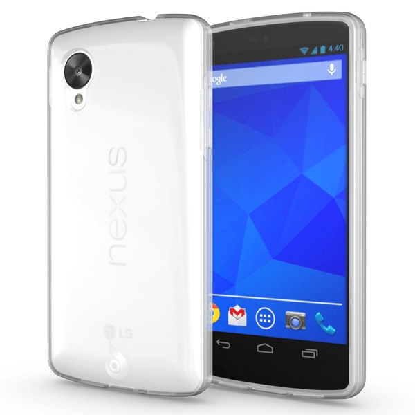 LG Nexus 5 gennemsigtigt blødt TPU-cover Transparent