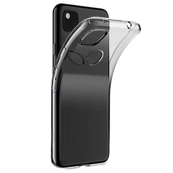 Google Pixel 4a Transparent Mjuk TPU Skal Transparent