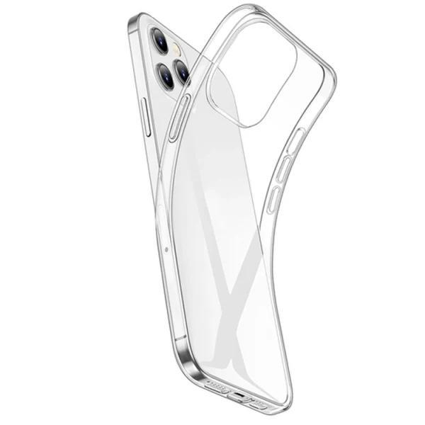 iPhone 14 gennemsigtigt blødt TPU cover Transparent