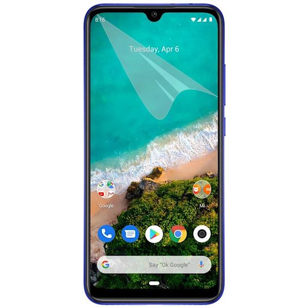 3-Pack Xiaomi Mi A3 Skärmskydd - Ultra Thin Transparent