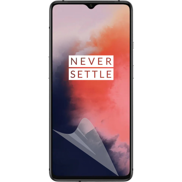 2-Pak OnePlus 7T Skærmbeskytter - Ultra Thin Transparent