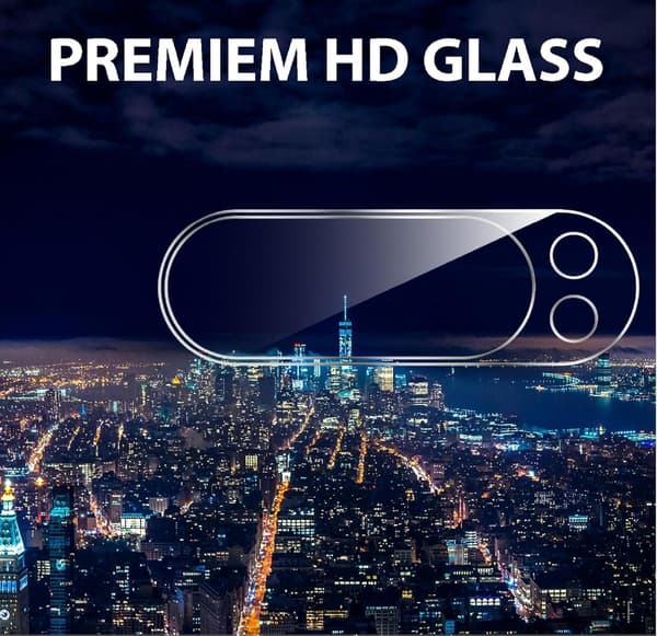 Google Pixel 9 Pro XL Kamera Linsskydd Härdat Glas 0,2mm Transparent