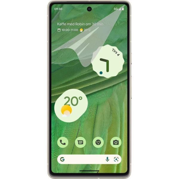 3-Pak Google Pixel 7 Skærmbeskytter - Ultra Thin Transparent