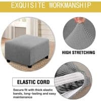 Stretch Slipcovers, Square Spandex Fabric Slipcovers for Storage
