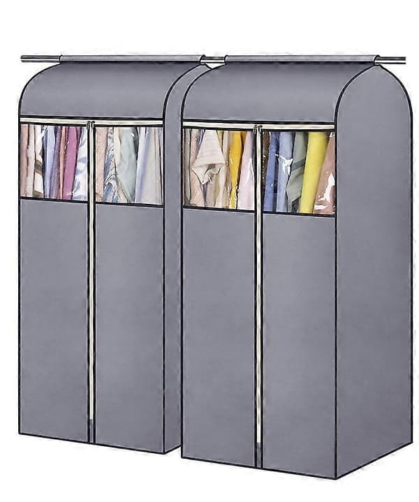 43'' Hanging Garment Bag for Closet Storage, Fully Sealed