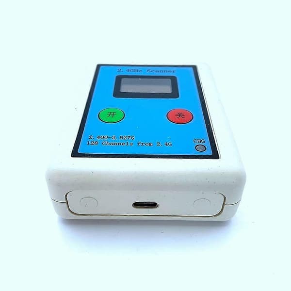 2.4g Nrf24l01 Spektrumanalysator Signalkilde Scanner Oled Display Skærm Simpel Scanner