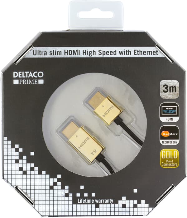 DELTACO Prime HDMI-1043-K Svart