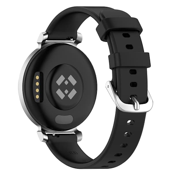 Silikoniranneke Garmin Lily 2 / Lily 2 Active - Musta