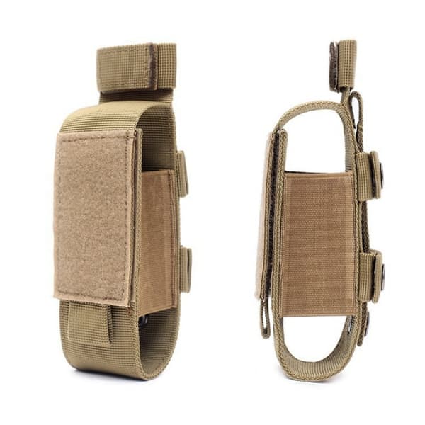 Taktisk Tourniquet-hållare Nylon Vattenresistent Utomhussporter Nödsituation EDC Överlevnadsutrustning - Khaki