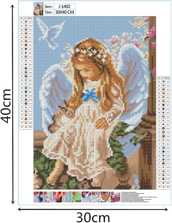 DIY 5D Diamond Painting Kits, Full Drill Diamond Arts and Crafts Pic
