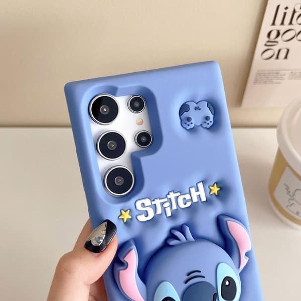 Lilo & Stitch Silikondeksel for Samsung S21[JUN] Stitch Stitch