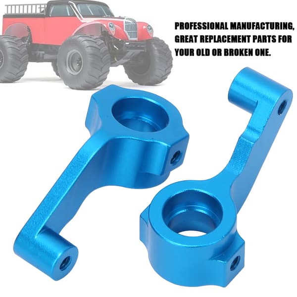 Styrenavsholder tilbehør Passer til ECX Series 2WD RC Hobby Model 1/10 CarBlue