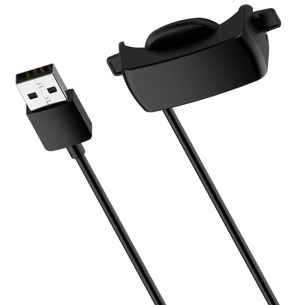 Opladerkabel til Disney-MagicBand Plus/MagicBand+ Sort (USB-A-interface), 100 cm lang, ABS+TPE-materiale, sikker og hurtig opladning