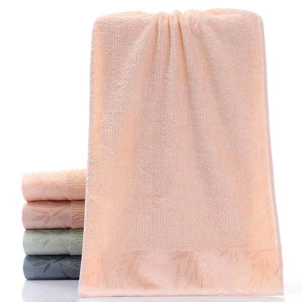 Sæt med 4 stk. 33 * 74 cm bambusfiber Mao bambusfiber håndklæder