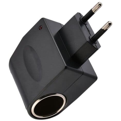 AC cigarettænderadapter bilstik 220v (12v6w) (FMY)