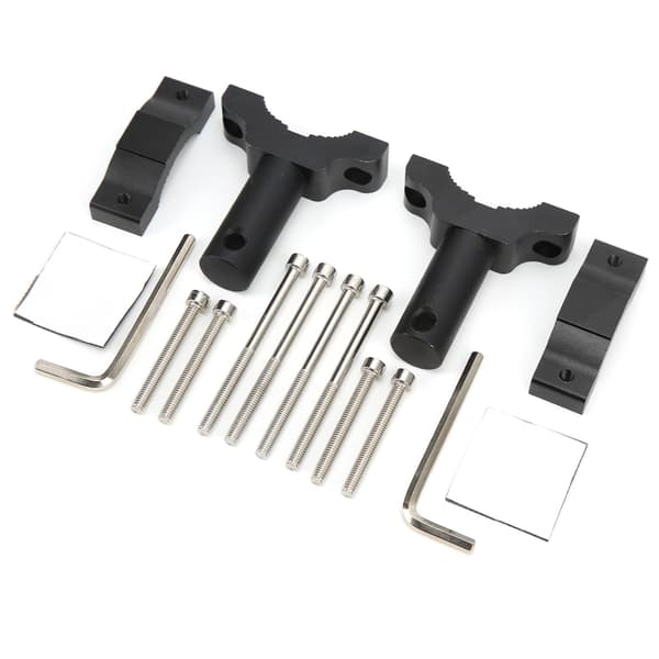 2 Set LED Light Bar Bracket CNC Aluminiumlegering Universal Clamp för Motorcyklar ATV Trikes