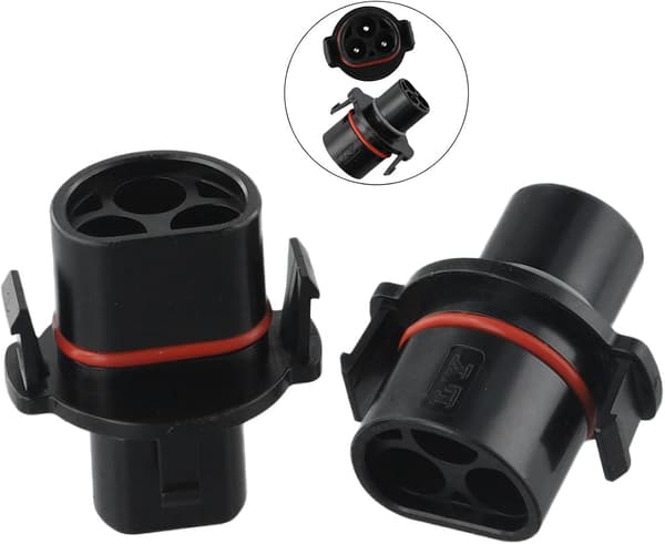 2-pak til BC01-adapter Deye batteristationsstik LY01 sol til inverter ABS-strøm