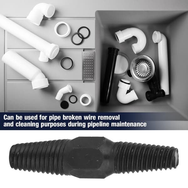 Double Screw Extractor for Damaged and Broken Pipe Bolts