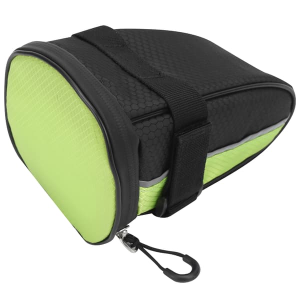 Wireless Remote Control LED Warning Light Saddle Bag Bicycle Taillight Bag