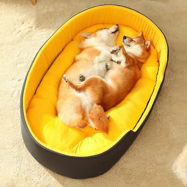 Large Dog Beds Sleeping Pet Dog Bed Warm Cushion for Small Medium Waterproof Baskets Cat House Kennel