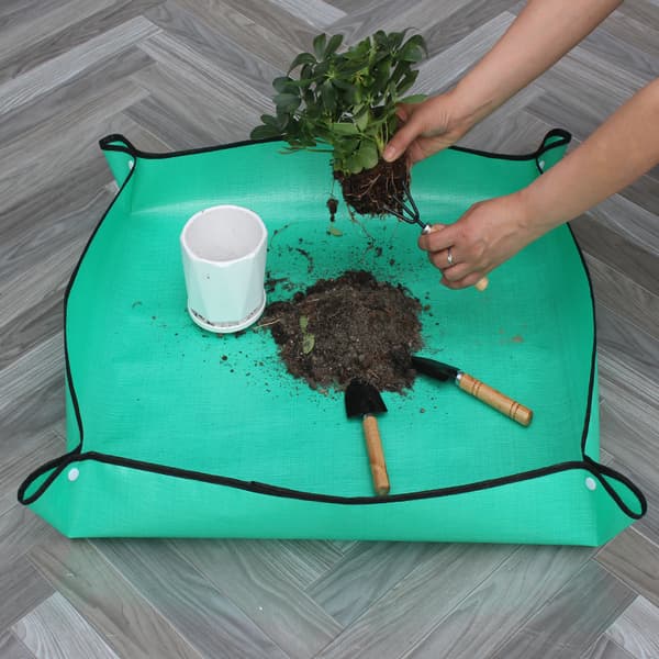 Plantmatta för inomhusväxter - Växtmatta, storlek (75 cm x 100 cm) - Ex