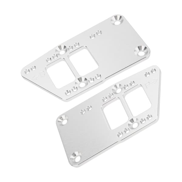 2 Engine Mount Conversion Plate Aluminum Alloy for Chevrolet LS1 LS2 LS3 LS6 LS Engine