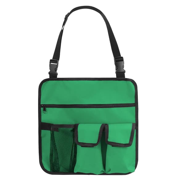 （Grønn）Campingstol Hengende Veske Armlene Side Organizer Strand Mul