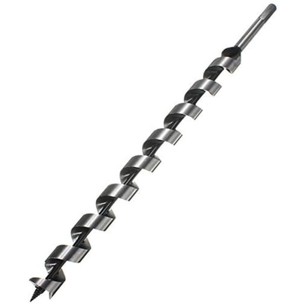 6 mm sekskantet skaft spiralbor til træ, 460 mm lang