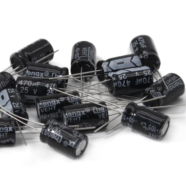 15 stk 25v 470uf kondensator 8mm style_name
