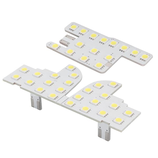 3 Set 48SMD 39LEDs Interior Reading Light 12V 5W White 8000LM Dome Light Replacement for CRV 2017