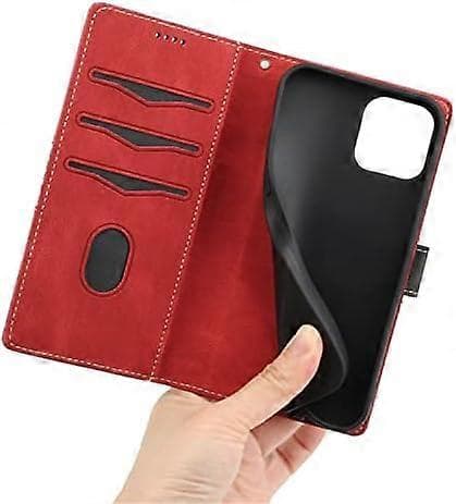Compatible for iPhone 16 Pro Max Wallet Case, [Stand][Wrist Strap][Card Holder] TPU Inner Protective PU Leather Folio Flip Cover Designed