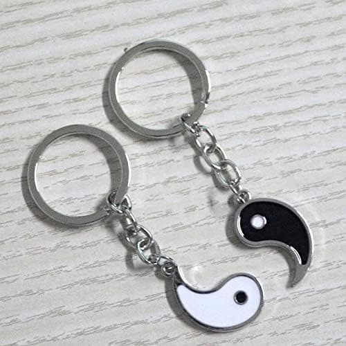 Yin Yang Beste Venn Gave Par Nøkkelring Ying Yang Dekorasjon