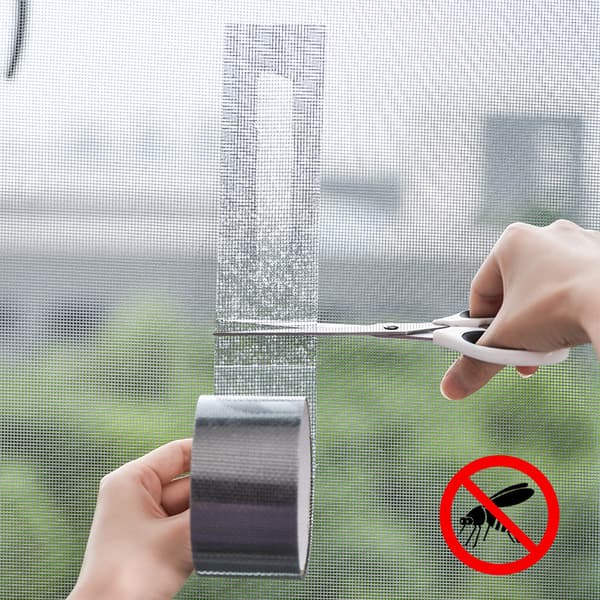 Magic Mesh 6,6' x 2\" korjausteippi verkkoon - Vahva liima, välitön