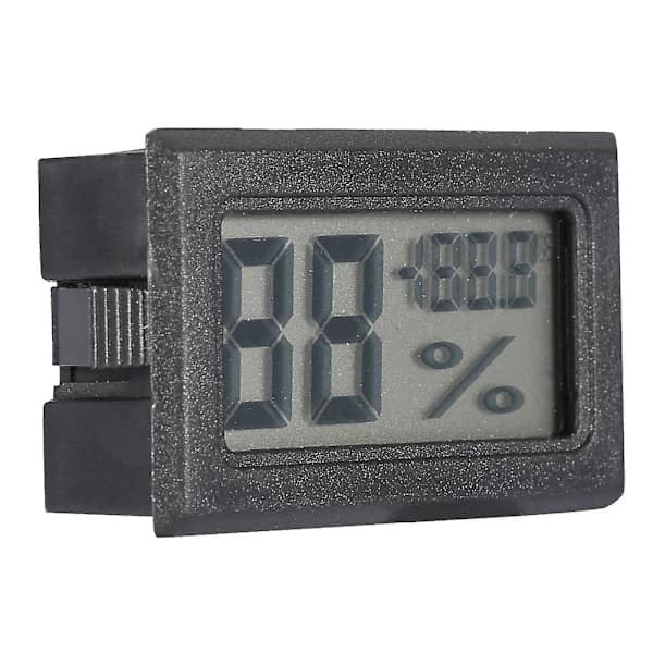 (pow yeah!) Mini digital termometer hygrometer rosa - Högprecisions hushållstermometer och fuktmätare