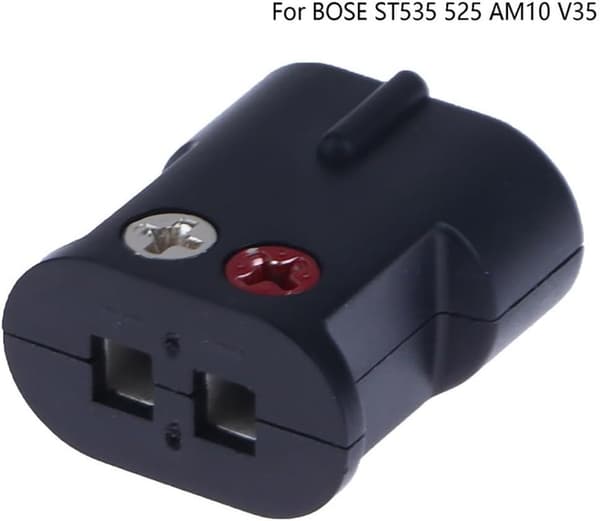 - Kaiutinsovitinliitin BOSE ST535 525 AM10 kaiuttimien johdolle V35 musta