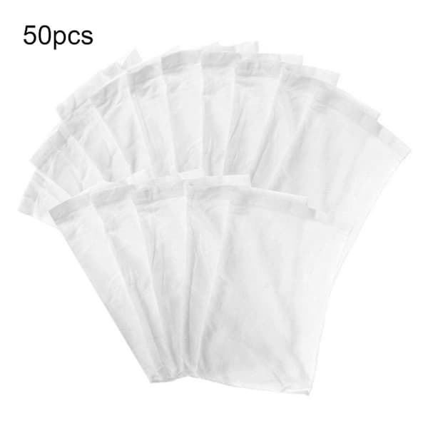 50 st Återanvändbara Extra Fina Nylon Nätpoolfilter